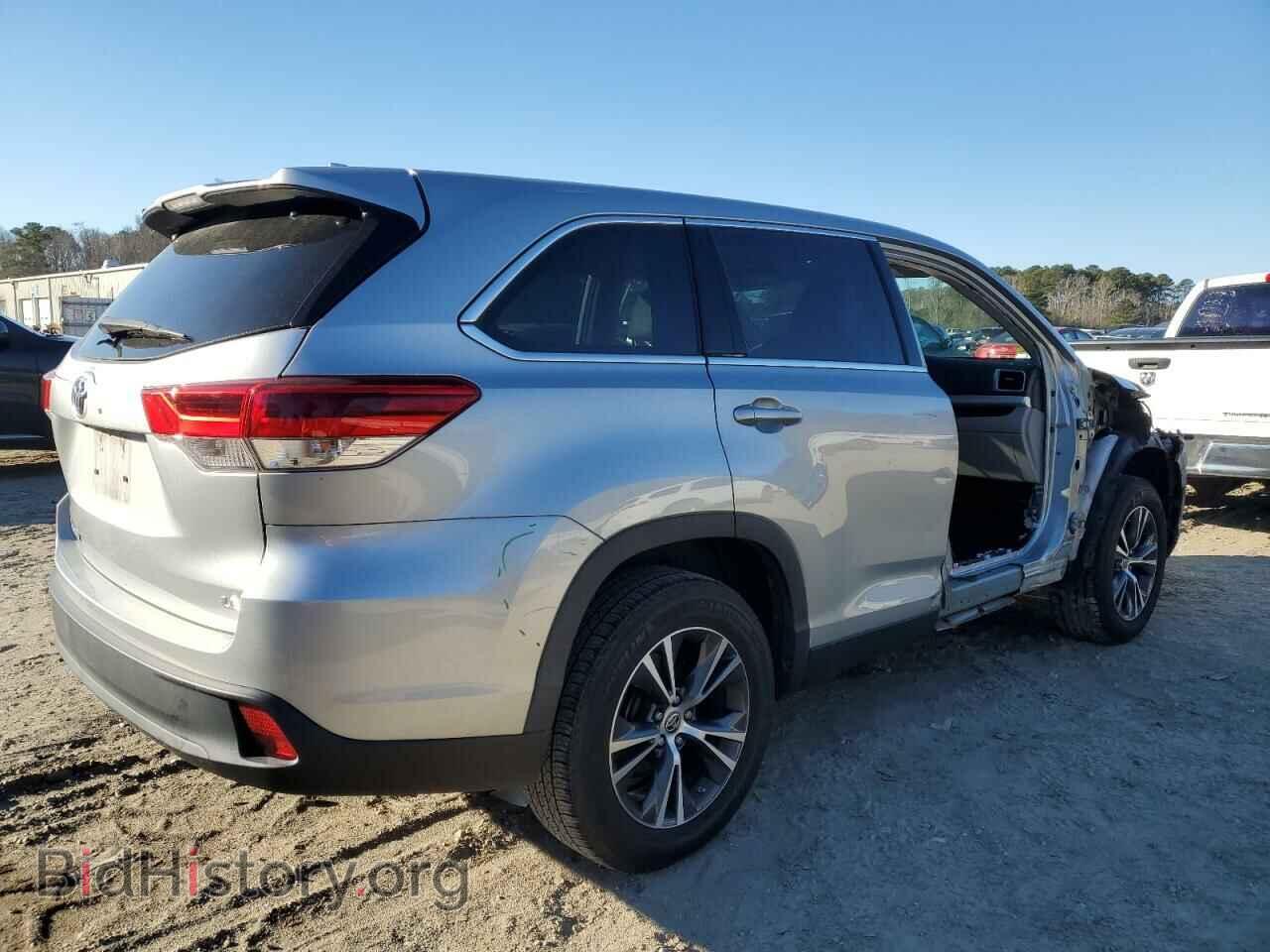 2019 TOYOTA HIGHLANDER - VIN: 5TDZZRFH6KS368424 - Фото 3