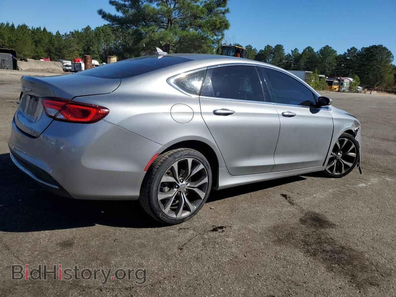 2015 CHRYSLER 200 - VIN: 1C3CCCCB3FN501192 - Фото 3