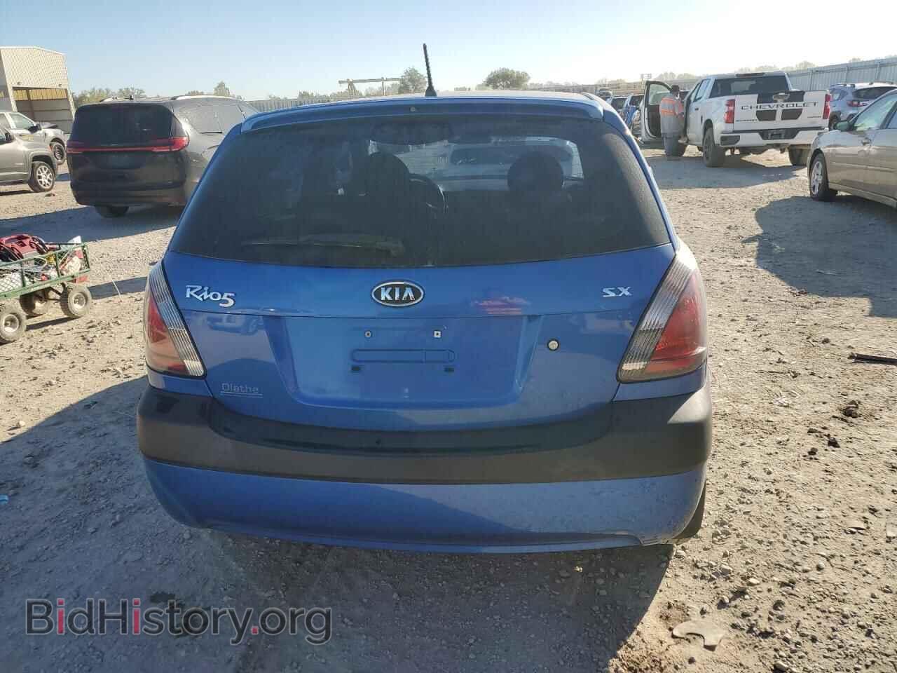 2007 KIA RIO - VIN: KNADE163X76248237 - Фото 6