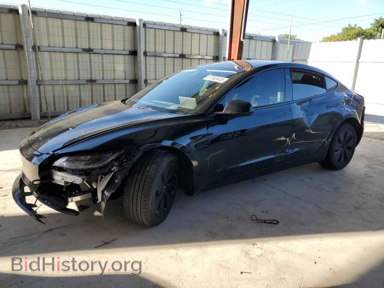 Photo 5YJ3E1EA4RF757083 - TESLA MODEL 3 2024
