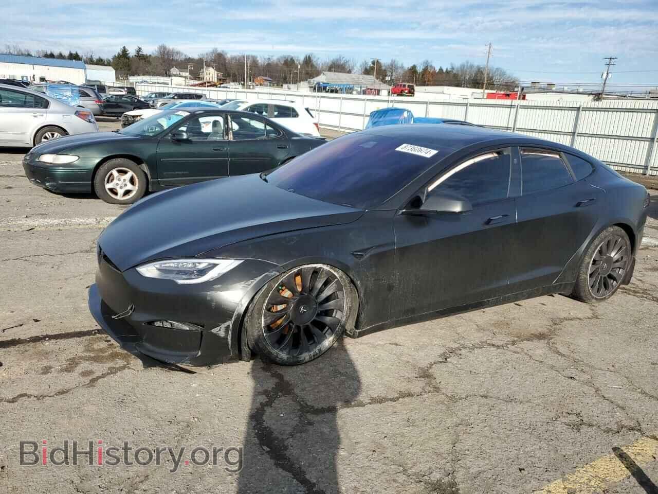 Photo 5YJSA1E50MF436712 - TESLA MODEL S 2021