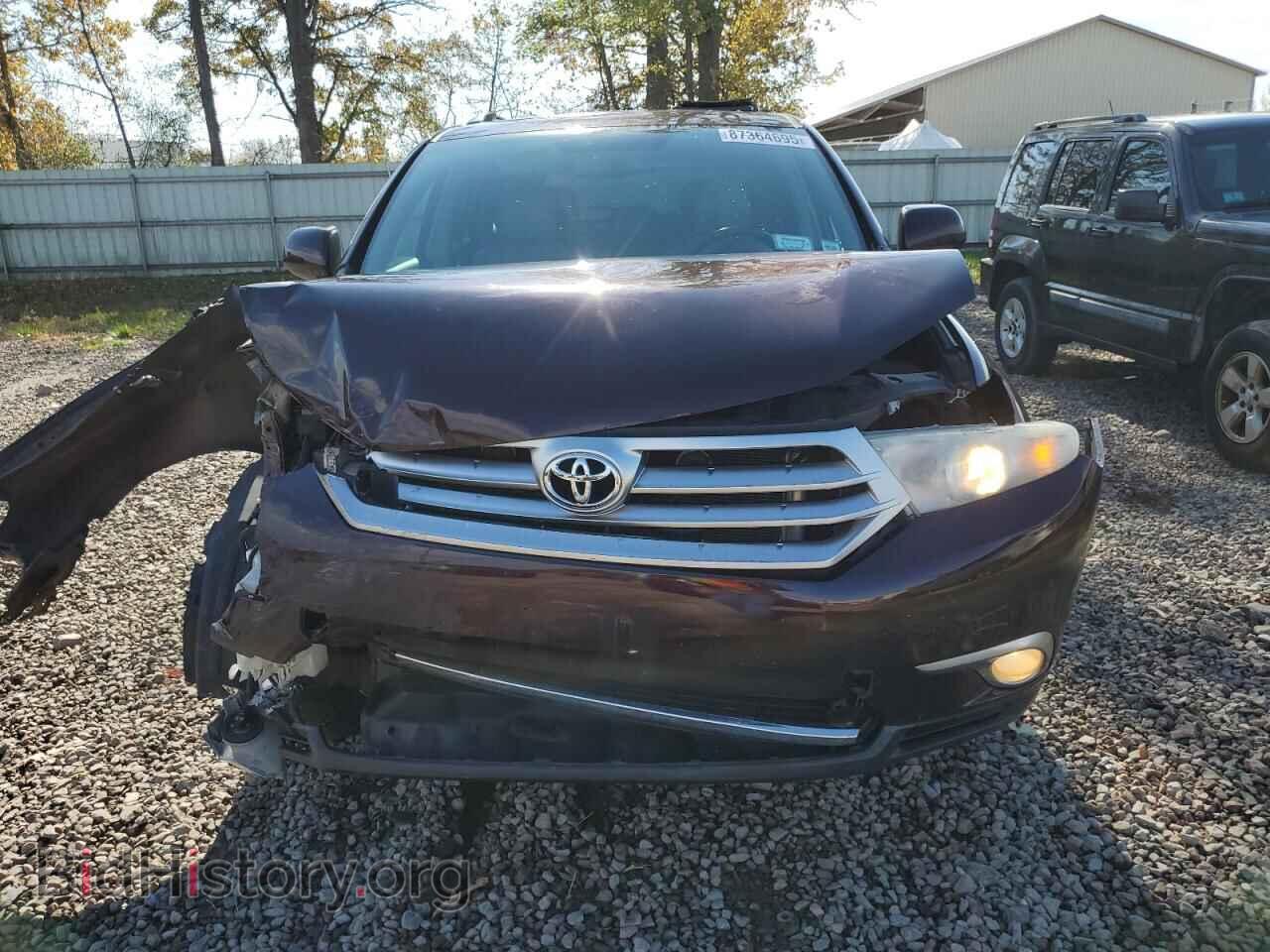 2012 TOYOTA HIGHLANDER - VIN: 5TDBK3EH7CS167525 - Фото 5