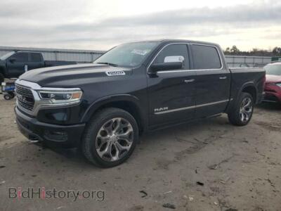 2020 RAM 1500 Limited, черный — VIN 1C6SRFHT7LN261737, Copart