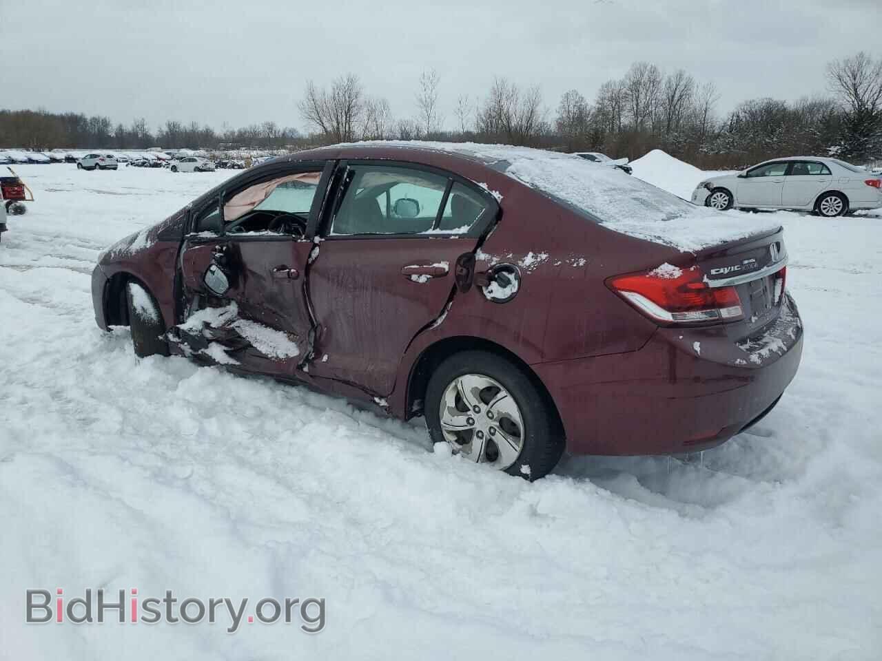2013 HONDA CIVIC - VIN: 19XFB2F51DE004476 - Фото 2