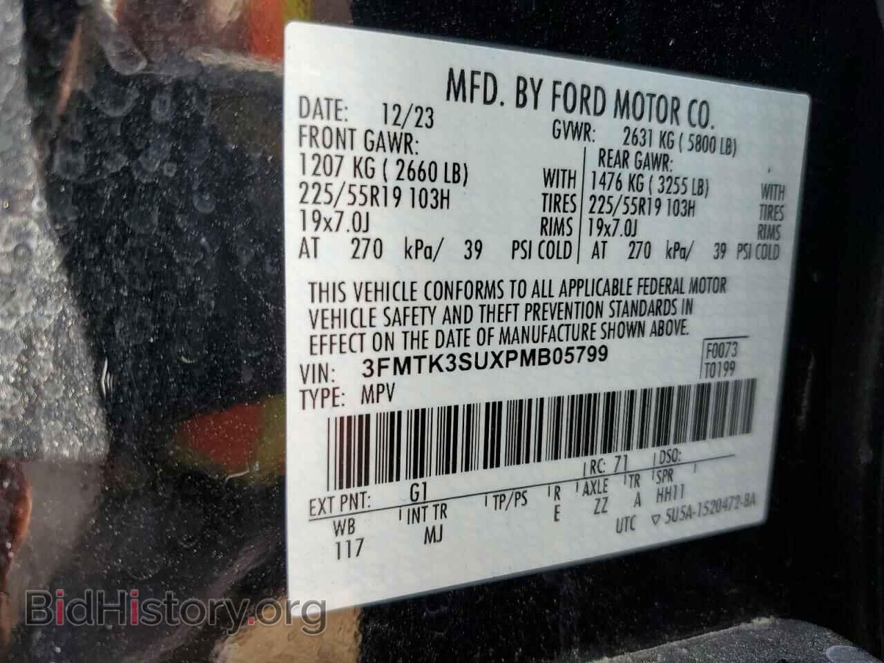 2023 FORD MUSTANG - VIN: 3FMTK3SUXPMB05799 - Фото 14