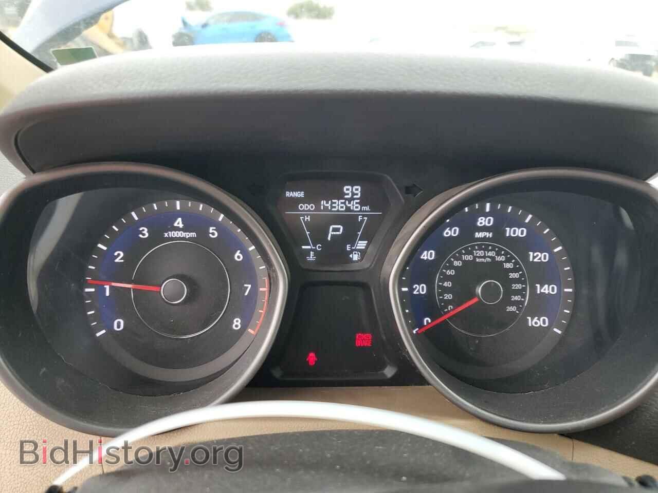2013 HYUNDAI ELANTRA - VIN: 5NPDH4AE6DH424254 - Фото 9