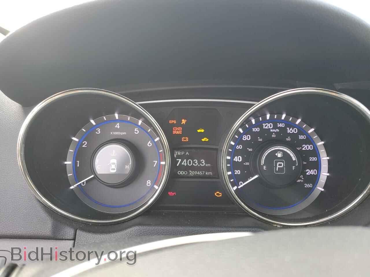 2011 HYUNDAI SONATA - VIN: 5NPEC4ACXBH270730 - Фото 9