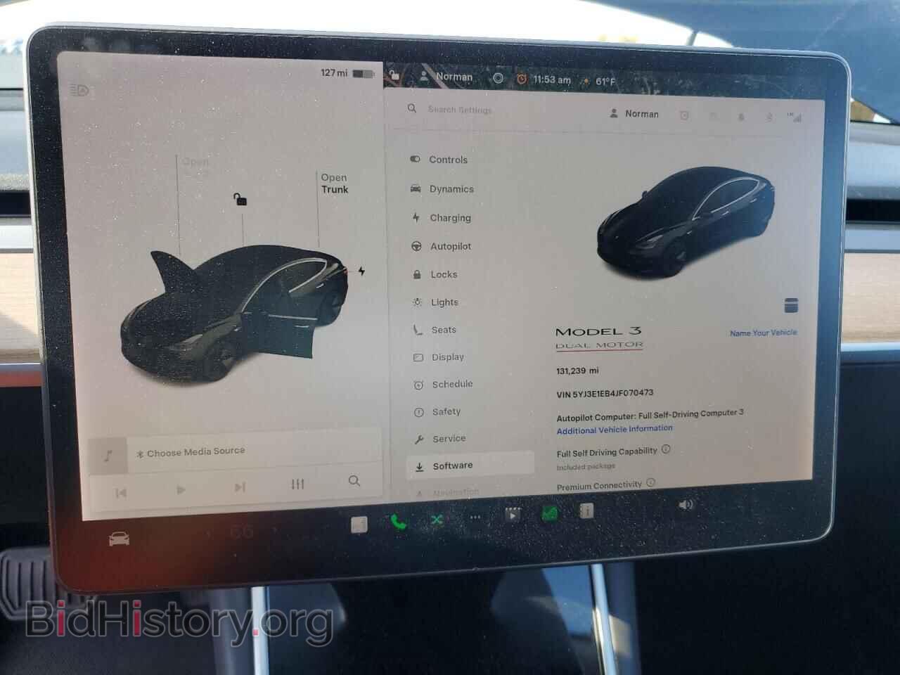 2018 TESLA MODEL 3 - VIN: 5YJ3E1EB4JF070473 - Фото 9