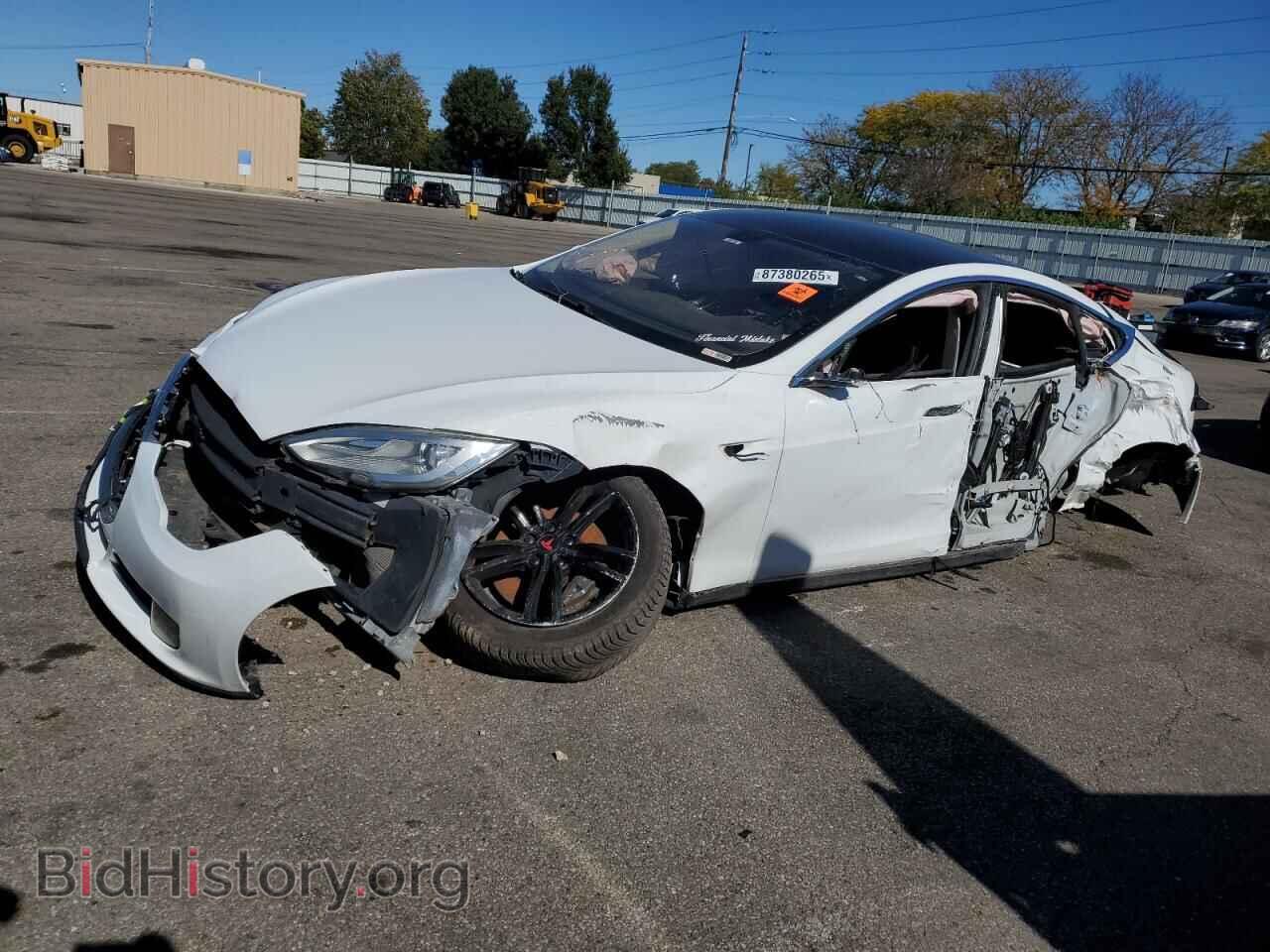 Photo 5YJSA1S19EFP28488 - TESLA MODEL S 2014