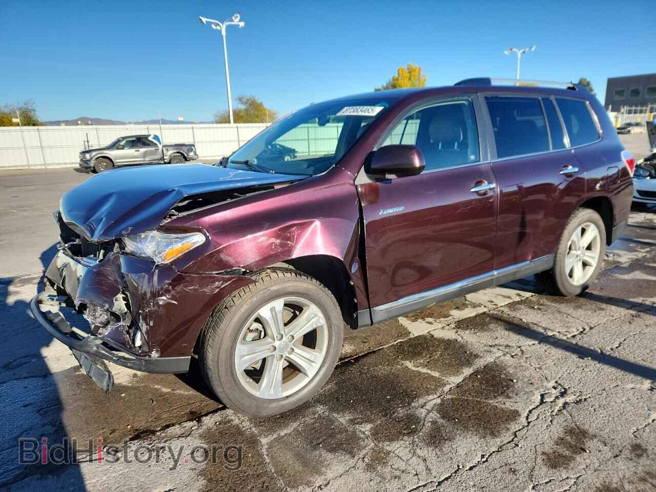 Photo 5TDDK3EH6CS096326 - TOYOTA HIGHLANDER 2012
