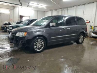 2016 Chrysler MINIVAN Touring L, серый — VIN 2C4RC1CG1GR282873, Copart