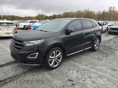 2015 Ford EDGE SPORT, black — VIN 2FMTK3AP7FBC28794, Copart