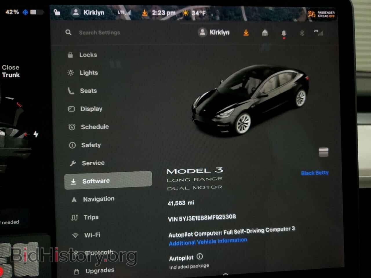 2021 TESLA MODEL 3 - VIN: 5YJ3E1EB8MF925308 - Фото 9