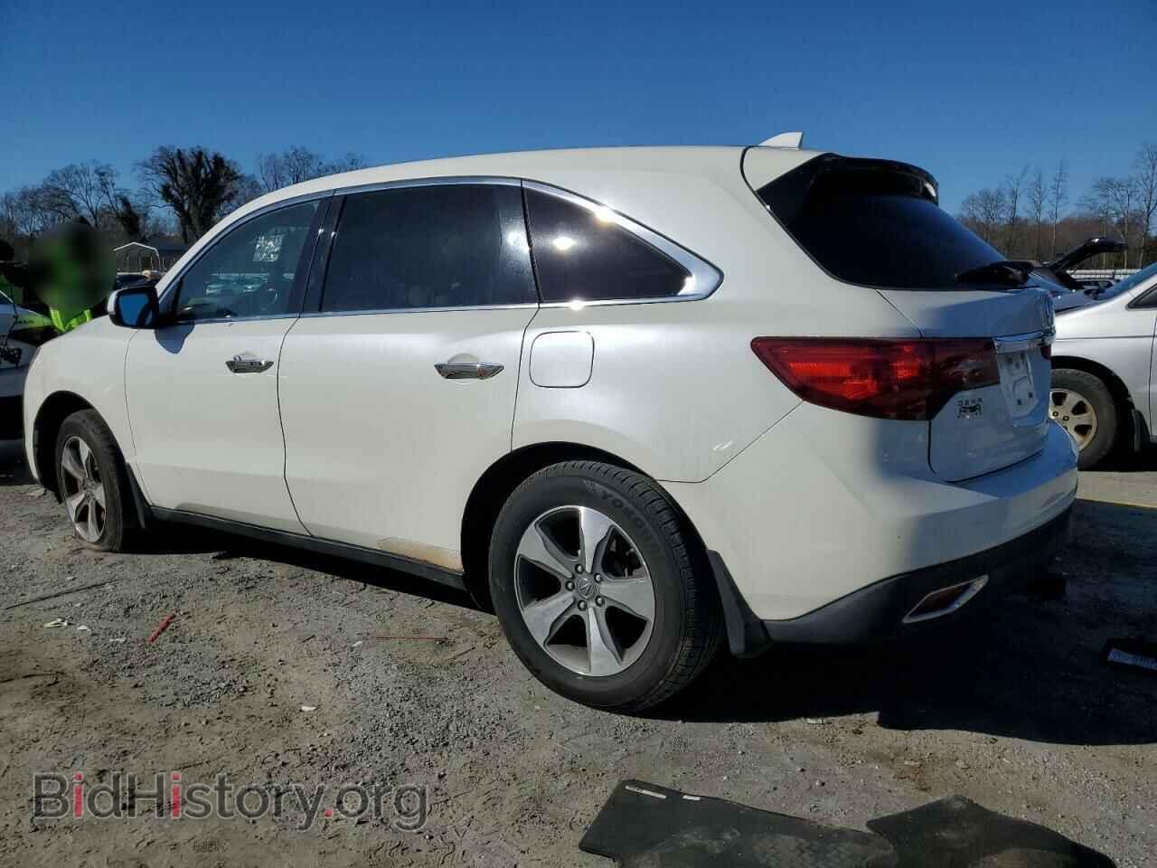 2014 ACURA MDX - VIN: 5FRYD3H25EB007614 - Фото 2