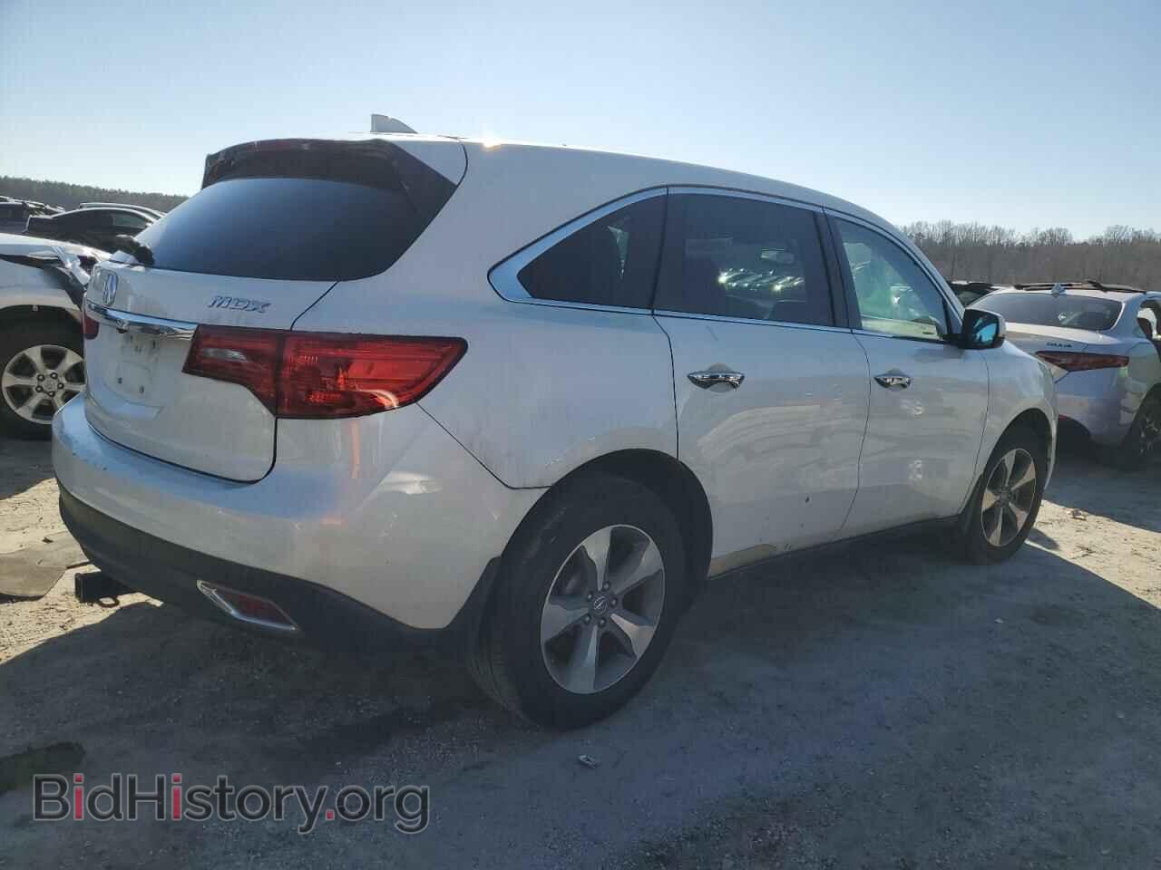 2014 ACURA MDX - VIN: 5FRYD3H25EB007614 - Фото 3