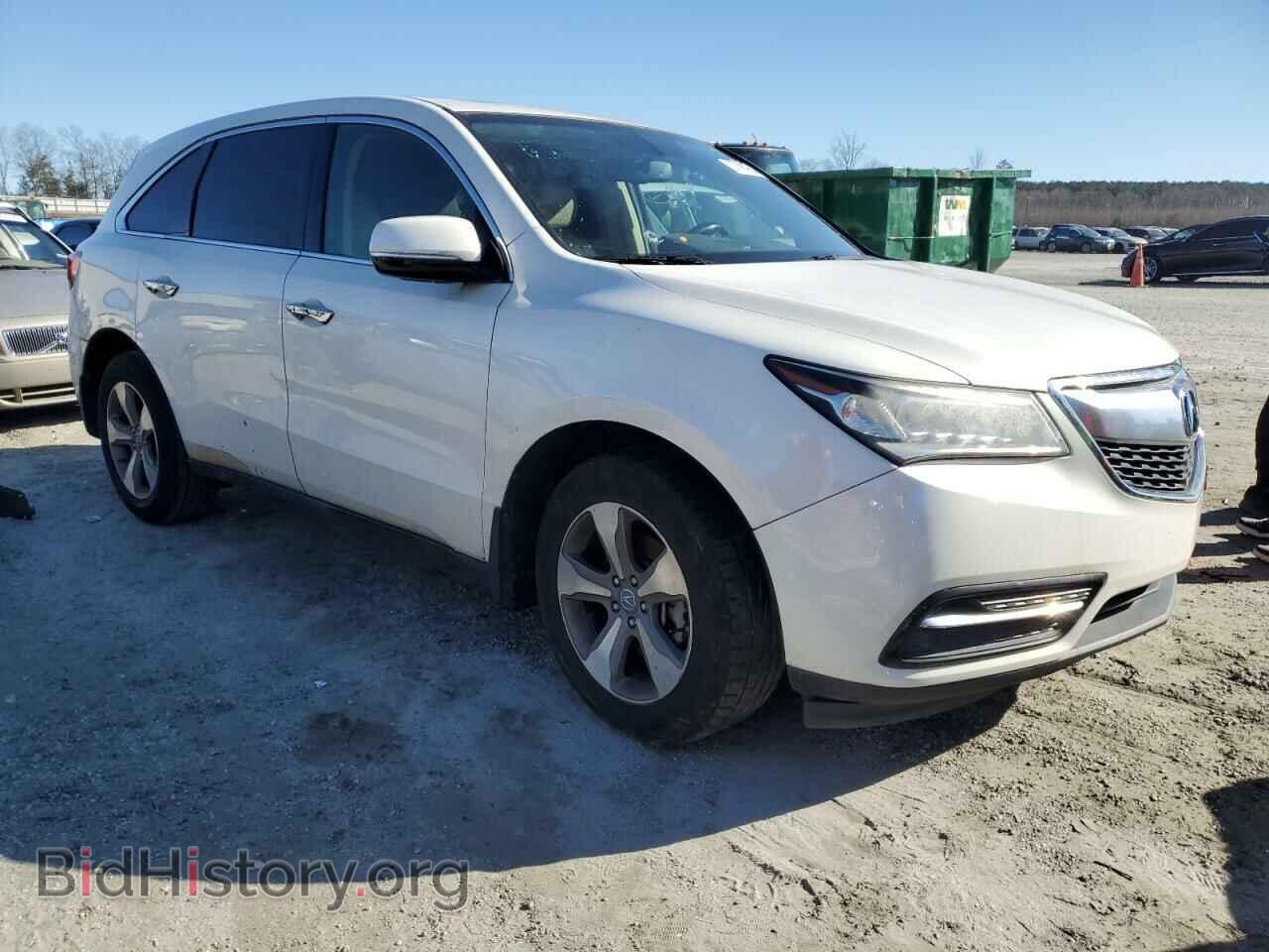 2014 ACURA MDX - VIN: 5FRYD3H25EB007614 - Фото 4