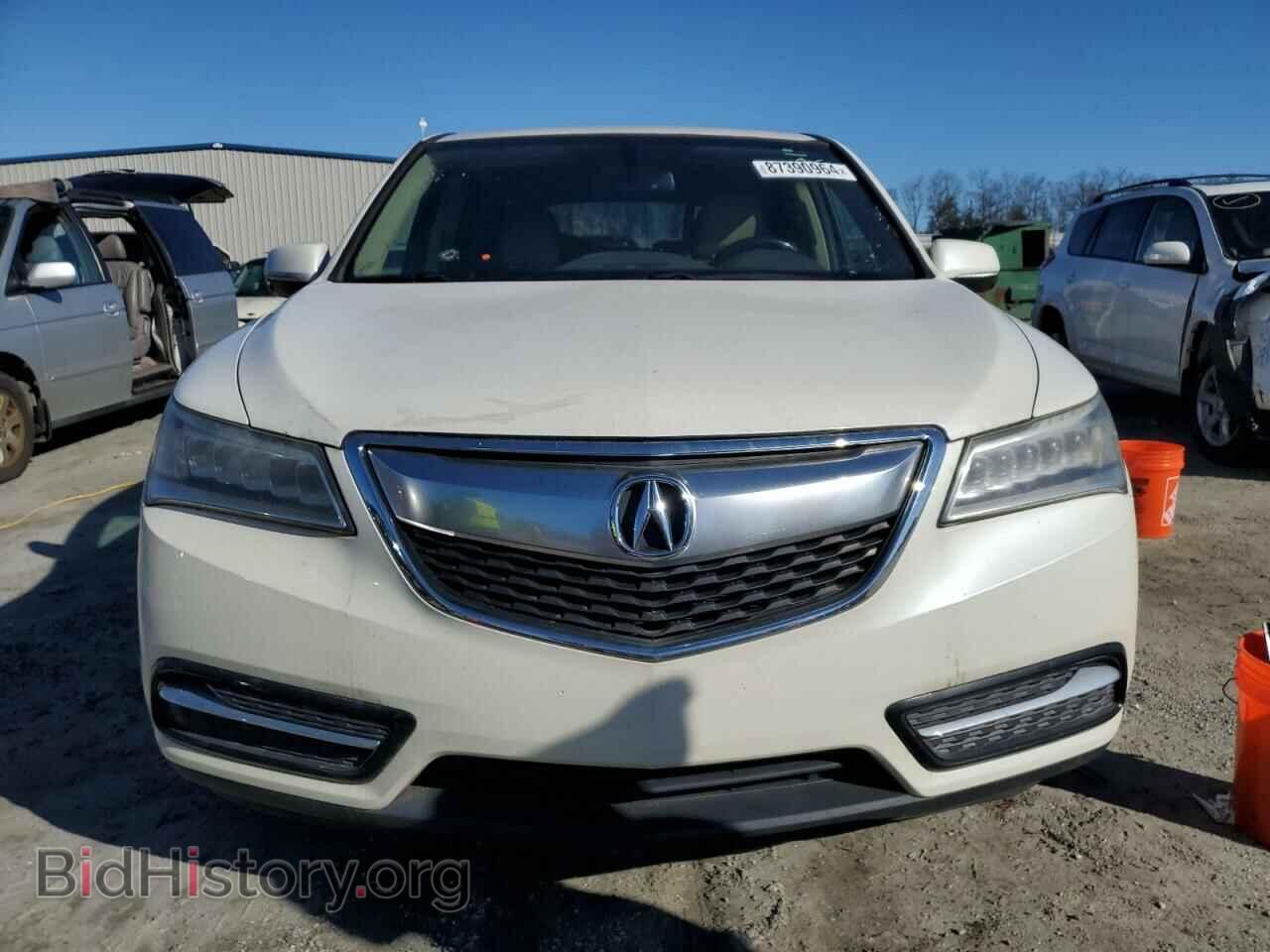 2014 ACURA MDX - VIN: 5FRYD3H25EB007614 - Фото 5