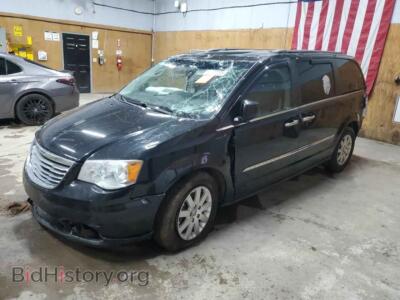 2015 Chrysler MINIVAN Touring, черный — VIN 2C4RC1BG3FR752546, Copart