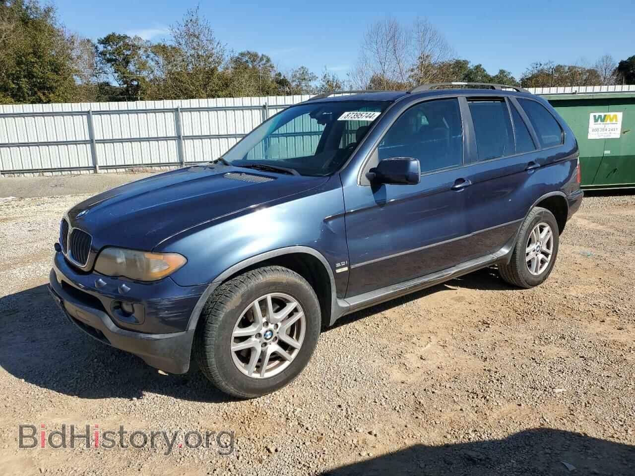 Photo 5UXFA13555LY18221 - BMW X5 2005