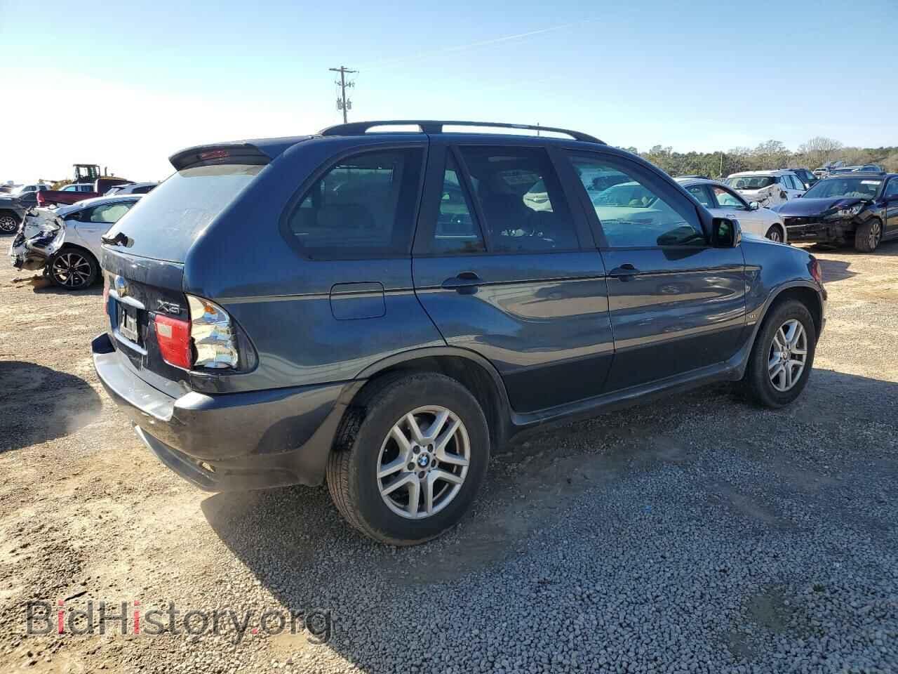 2005 BMW X5 - VIN: 5UXFA13555LY18221 - Фото 3