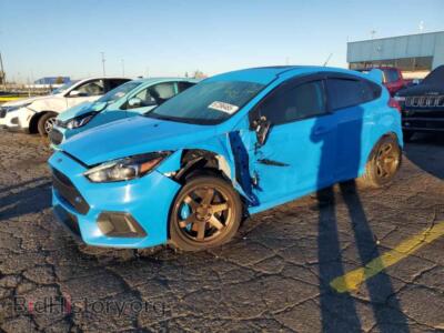 2017 Ford FOCUS RS, blue — VIN WF0DP3TH2H4125924, Copart