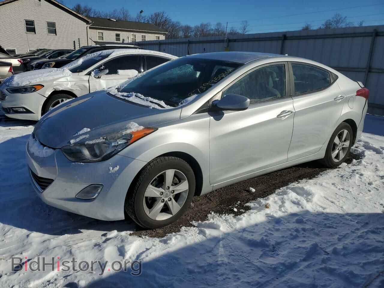 Photo KMHDH4AE1CU305592 - HYUNDAI ELANTRA 2012