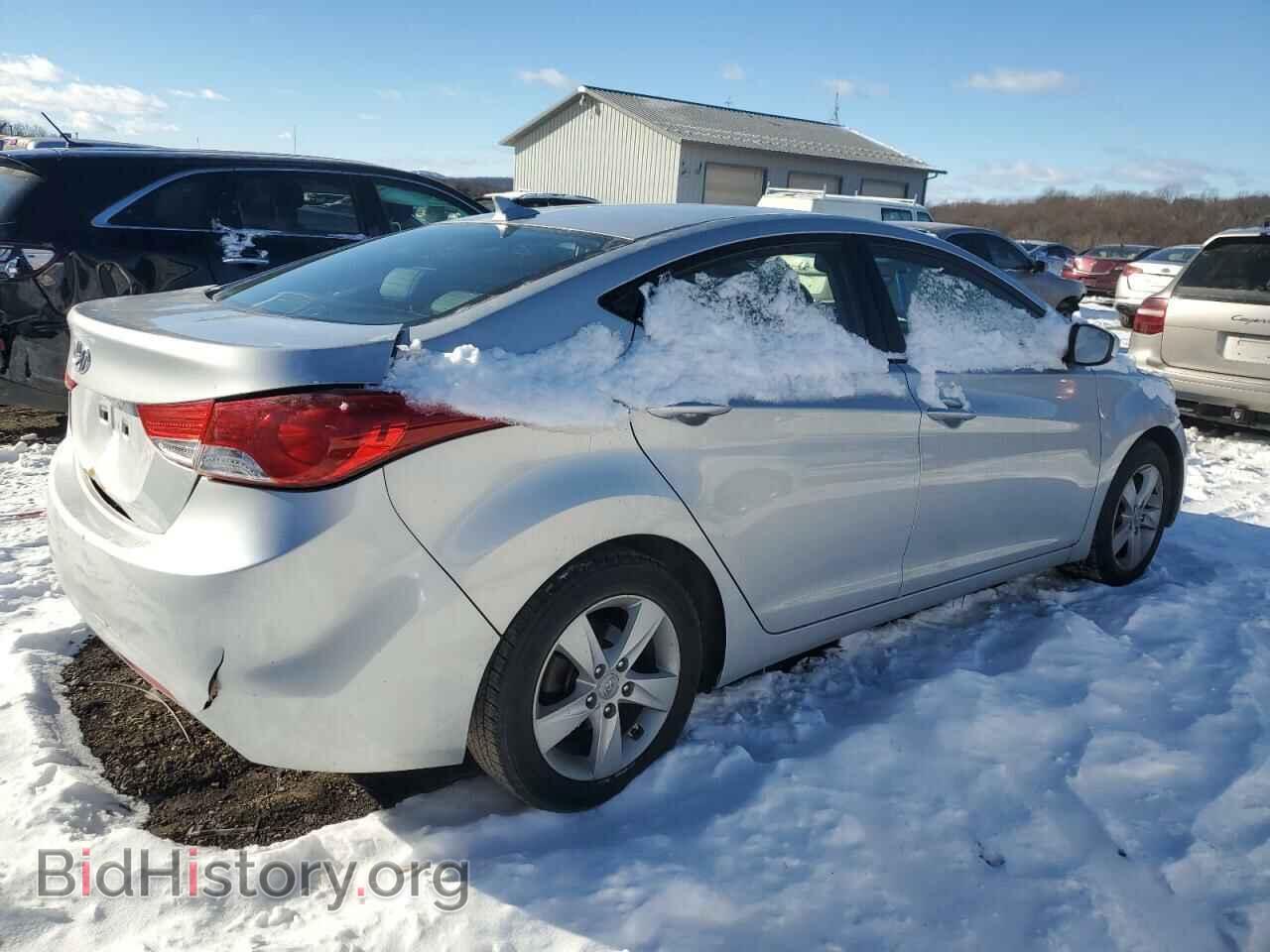 2012 HYUNDAI ELANTRA - VIN: KMHDH4AE1CU305592 - Фото 3