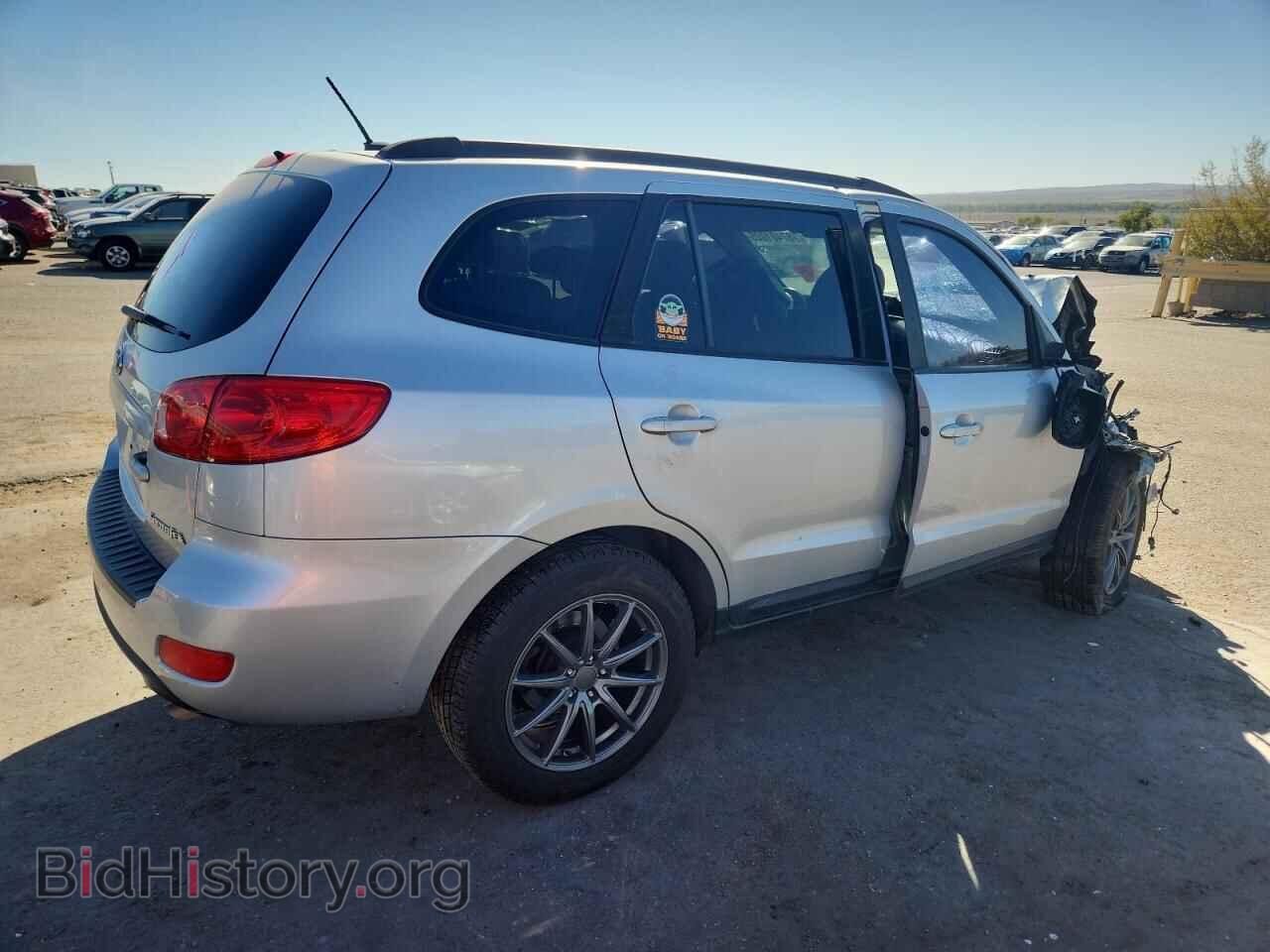 2008 HYUNDAI SANTA FE - VIN: 5NMSG13D68H158394 - Фото 3