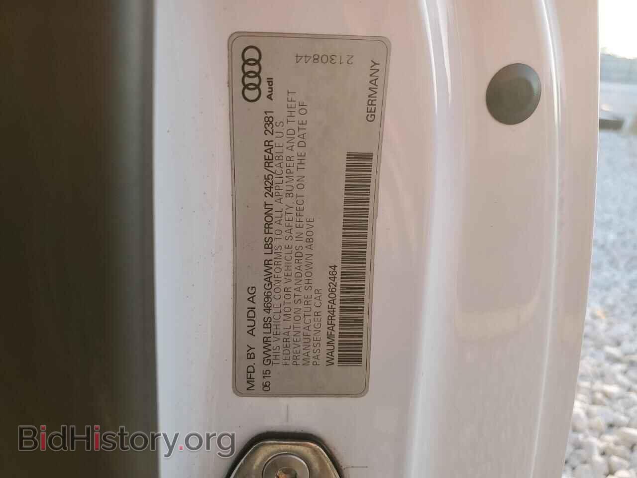 2015 AUDI A5 - VIN: WAUMFAFR4FA062464 - Photo 12