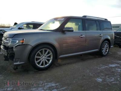 2014 Ford FLEX Limited, gray — VIN 2FMHK6D86EBD31327, Copart