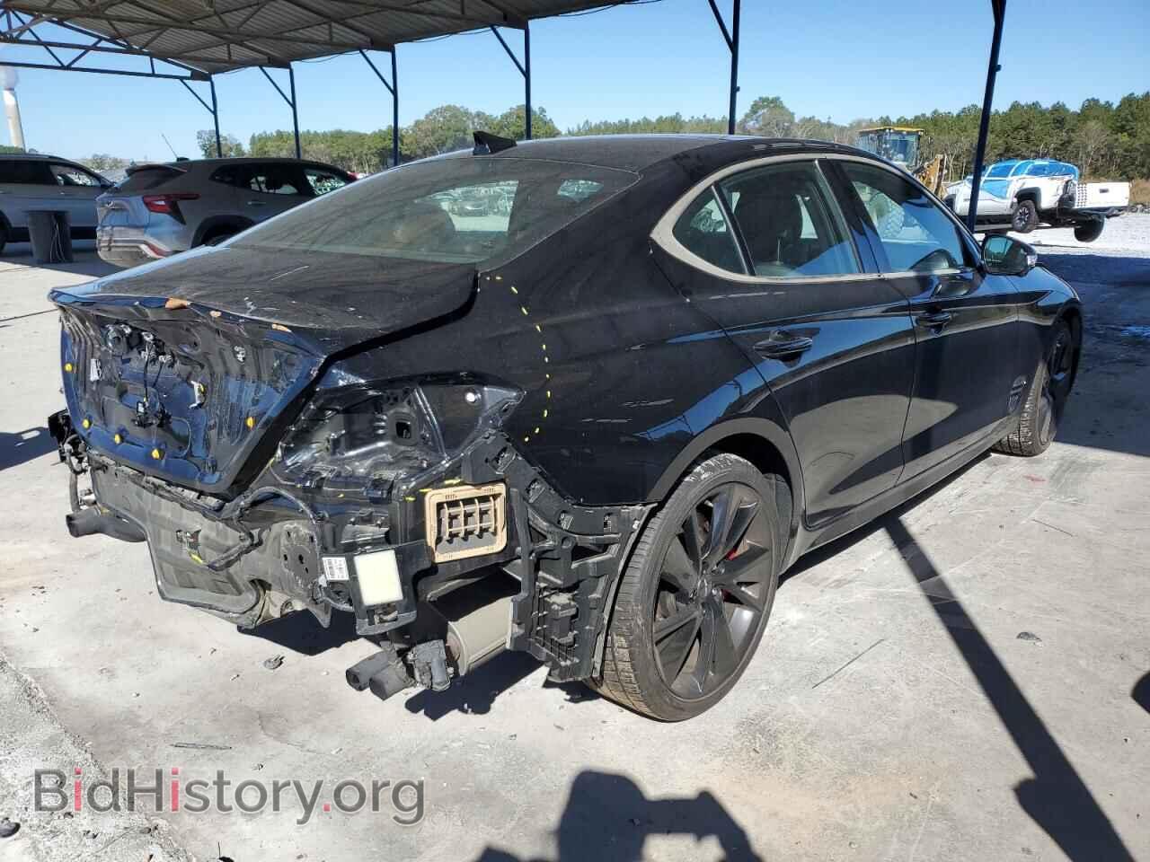 2023 GENESIS G70 BASE - VIN: KMTG54TE0PU125437 - Фото 3