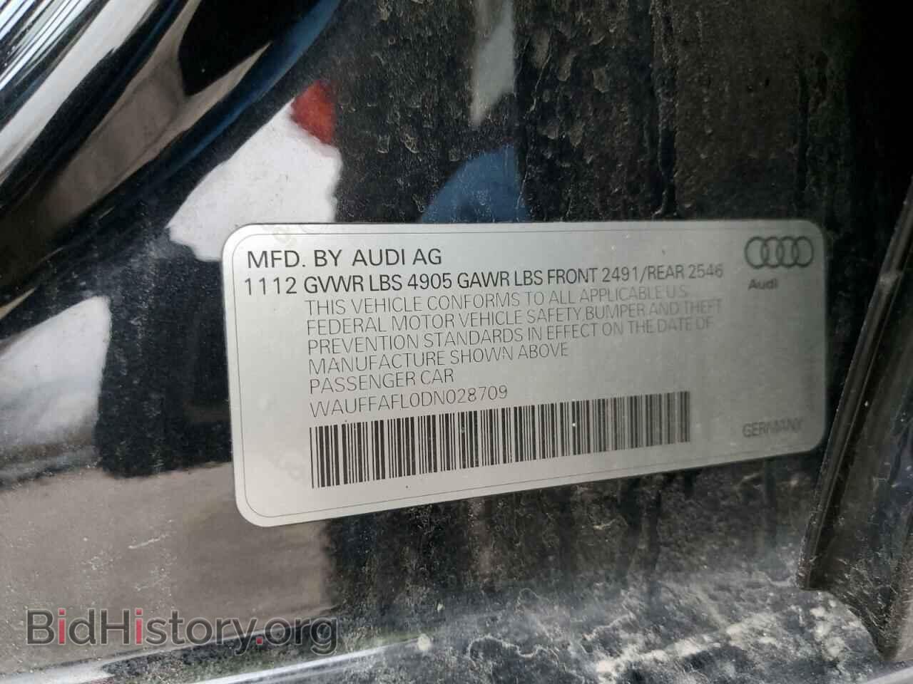 2013 AUDI A4 - VIN: WAUFFAFL0DN028709 - Photo 12