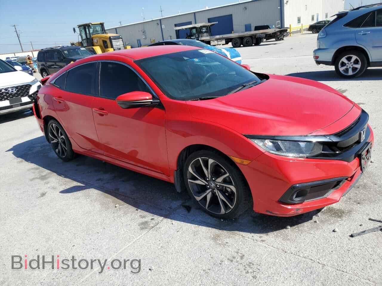 2019 HONDA CIVIC - VIN: 2HGFC2F84KH599740 - Фото 4