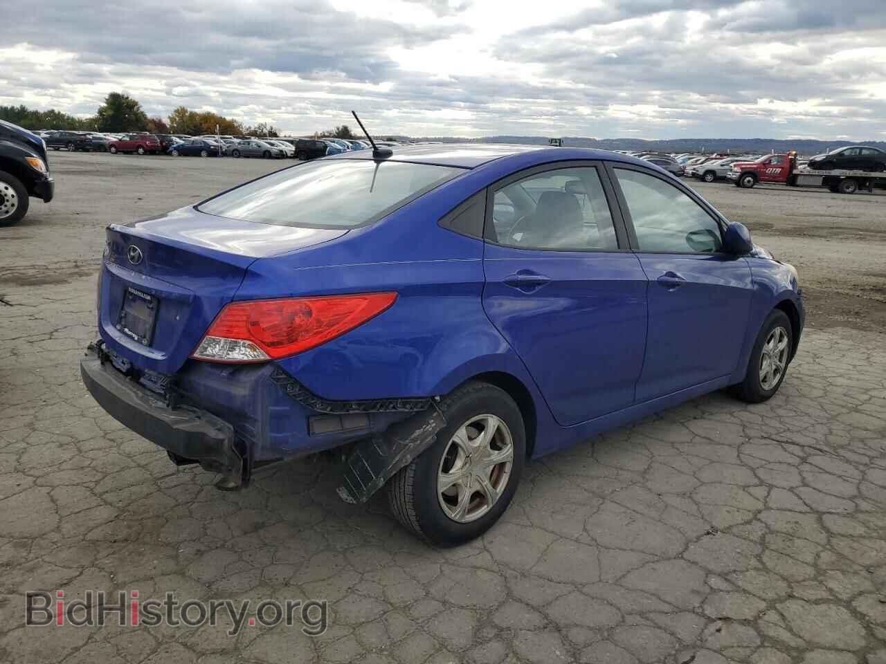 2012 HYUNDAI ACCENT - VIN: KMHCT4AE3CU151624 - Фото 3