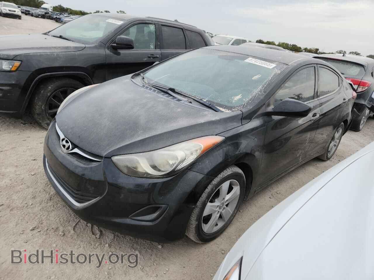 Photo KMHDH4AEXDU805641 - HYUNDAI ELANTRA 2013