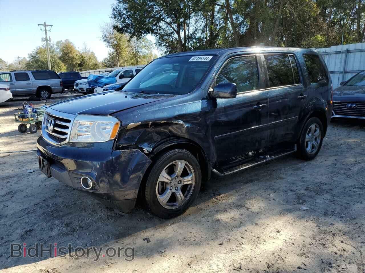 Фотография 5FNYF3H54CB027534 - HONDA PILOT 2012