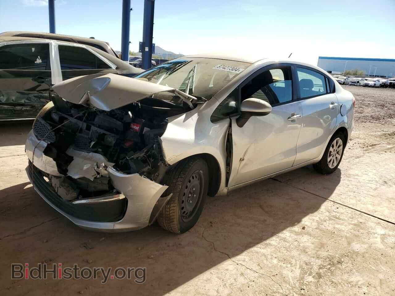 Фотография KNADM4A37G6572225 - KIA RIO 2016