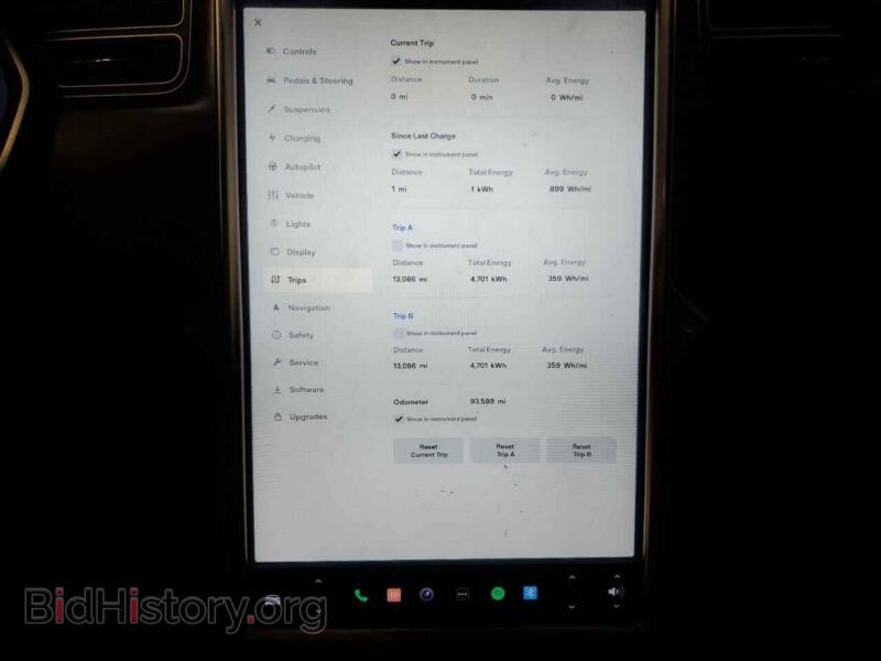 2016 Tesla MODEL S (VIN 5YJSA1E2XGF160422) — фото 9 из 13