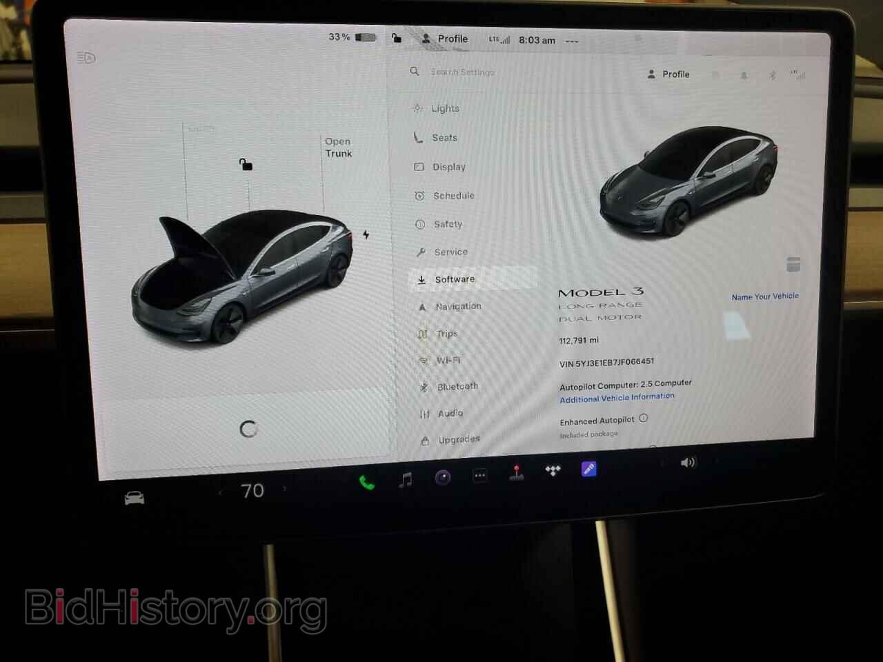 2018 TESLA MODEL 3 - VIN: 5YJ3E1EB7JF066451 - Photo 9