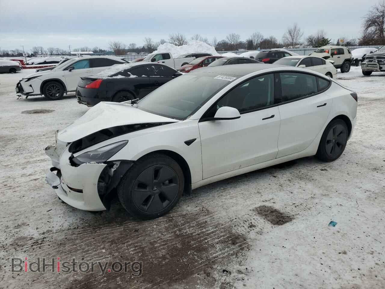 Photo 5YJ3E1EA3MF030428 - TESLA MODEL 3 2021
