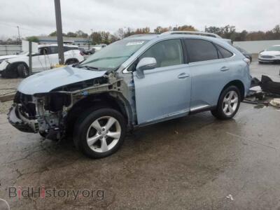 2010 Lexus RX350 350, синий — VIN 2T2BK1BA7AC052811, Copart