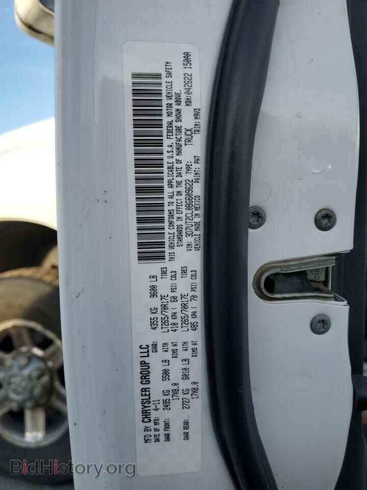 2011 DODGE All Models - VIN: 3D7UT2CL0BG609622 - Фото 12
