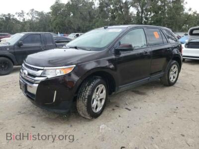2014 Ford EDGE SEL, коричневый — VIN 2FMDK3JC5EBB61032, Copart