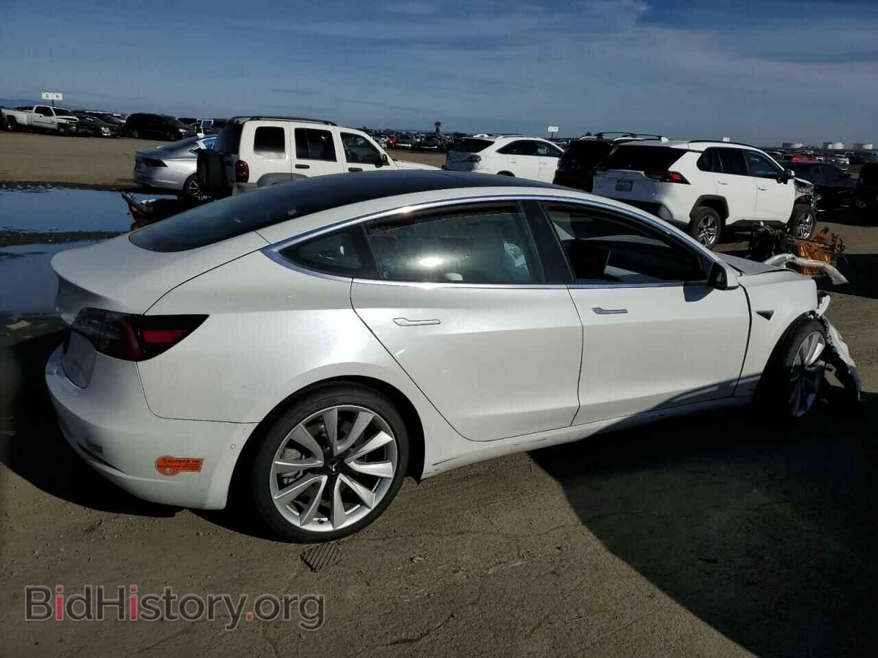 2020 TESLA MODEL 3 - VIN: 5YJ3E1EB4LF802037 - Фото 3