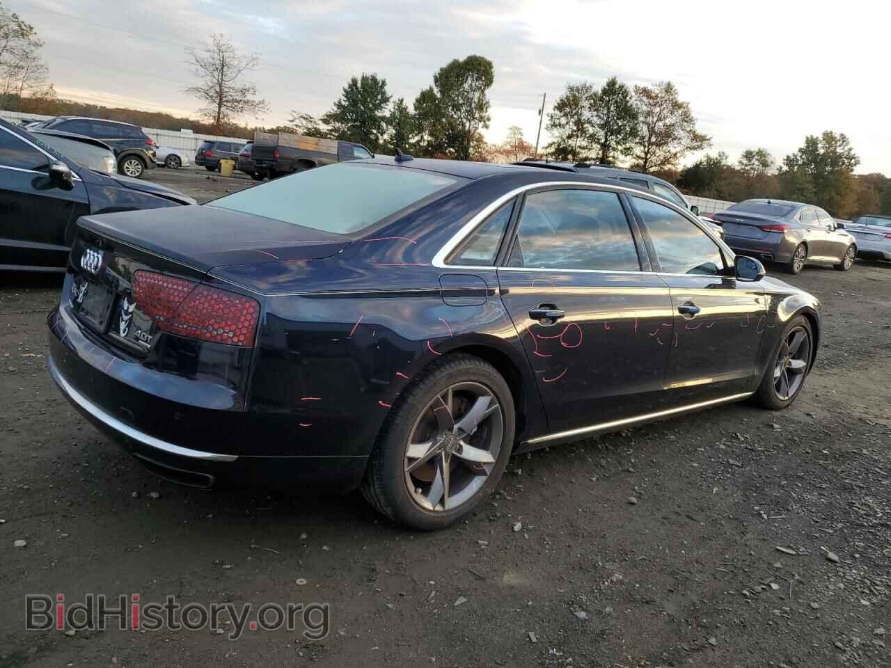 2013 AUDI A8 - VIN: WAUR2AFD8DN012310 - Фото 3