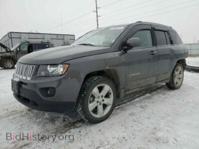 2014 Jeep COMPASS Latitude, серый — VIN 1C4NJDEB3ED714192, Copart