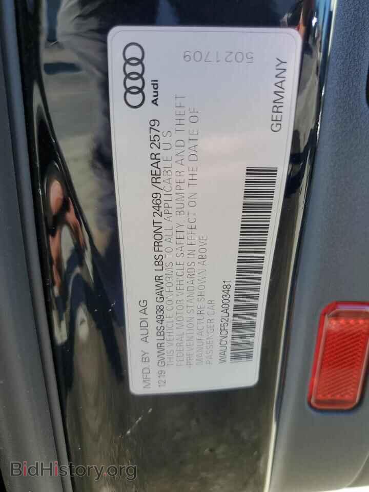 2020 AUDI A5 - VIN: WAUCNCF52LA003481 - Photo 12