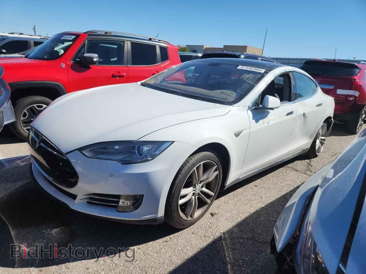 Photo 5YJSA1H18EFP50408 - TESLA MODEL S 2014