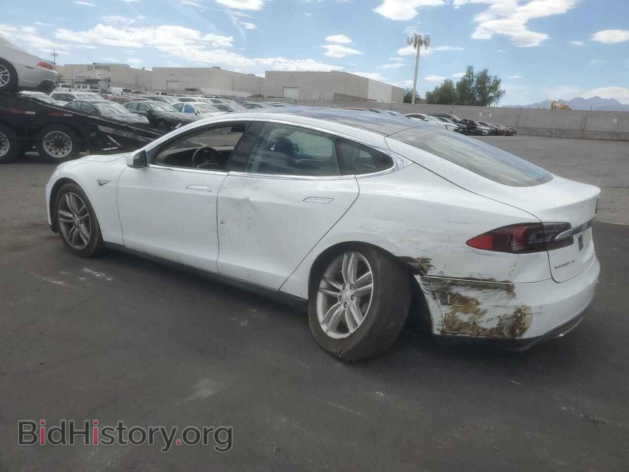 2014 TESLA MODEL S - VIN: 5YJSA1H18EFP50408 - Photo 2