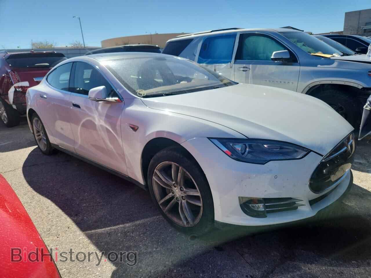 2014 TESLA MODEL S - VIN: 5YJSA1H18EFP50408 - Photo 4